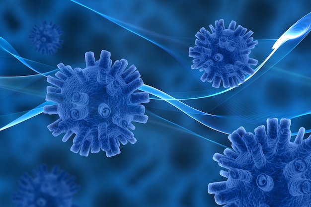 Foto gratuito virus