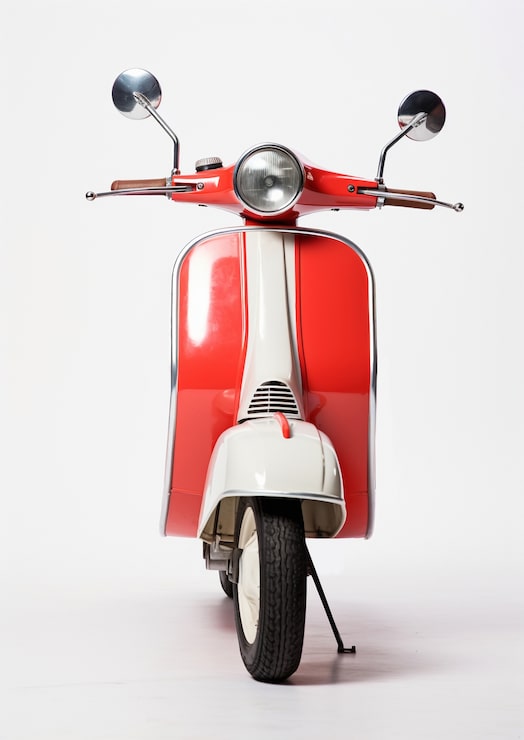 Foto gratuito motocicletta figo in studio