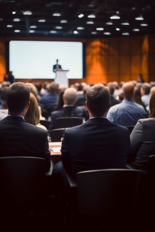 Foto gratuito persone che prendono parte a un evento ad alto protocollo