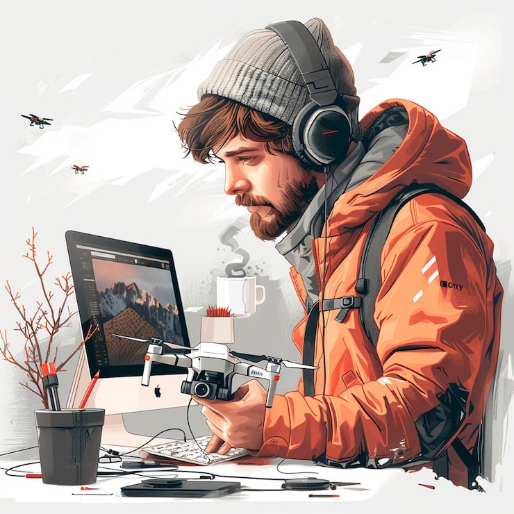 Photo desainer ux arsitek cloud dalam gambar vektor studio gaming