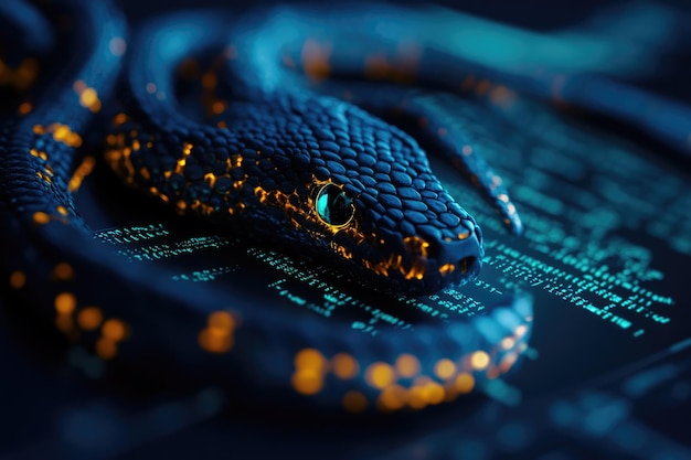 Photo kode aplikasi python bahasa pemrograman python untuk insinyur desktop