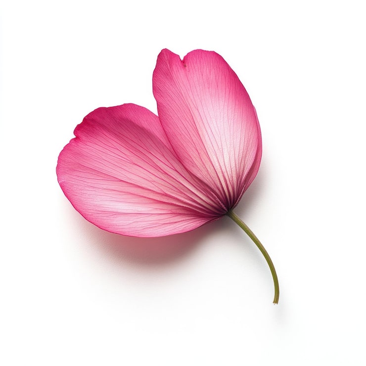 Photo satu kelopak cosmos bunga botani bunga