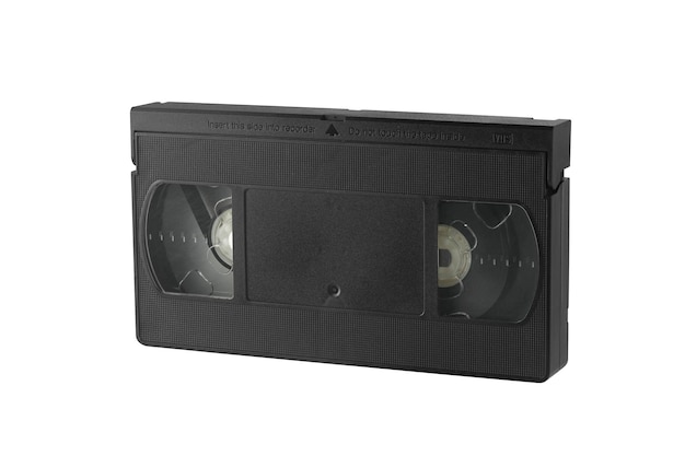 Foto videocassetta vcr e videocassetta vhs