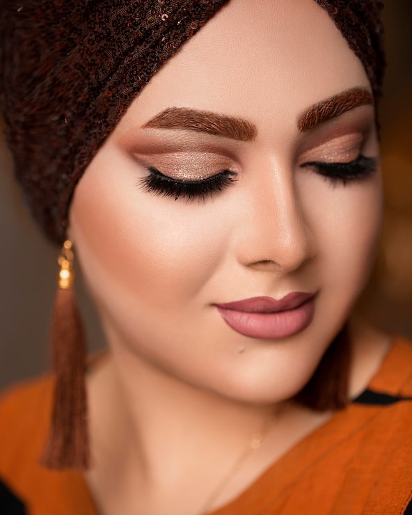 Zdarma Fotografie žena v orientálním make-upu