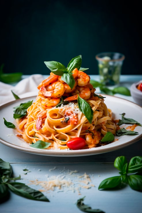 Foto grátis ai gerado de macarrão