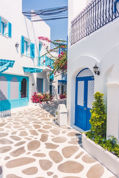 Foto grátis de férias grécia casa tradicional branco