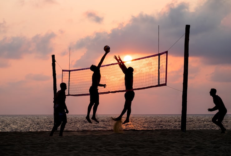 Foto beach volleyball 