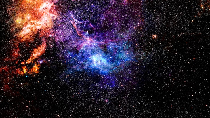 Foto el espacio profundo