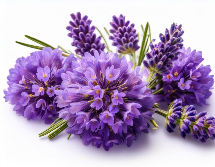 Foto un hermoso ramo de lavanda