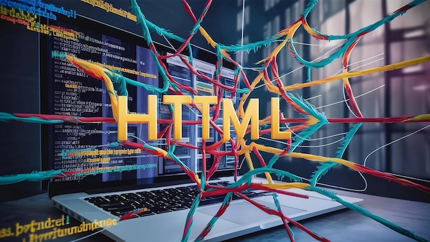 Foto html-webentwicklungskonzept
