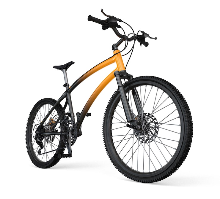 Foto el modelo 3d de la bicicleta hy poly