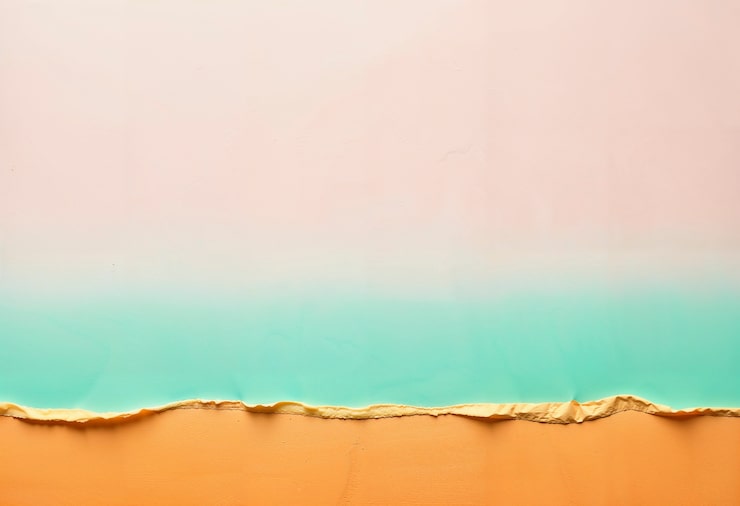 Gradient painted texture illustration