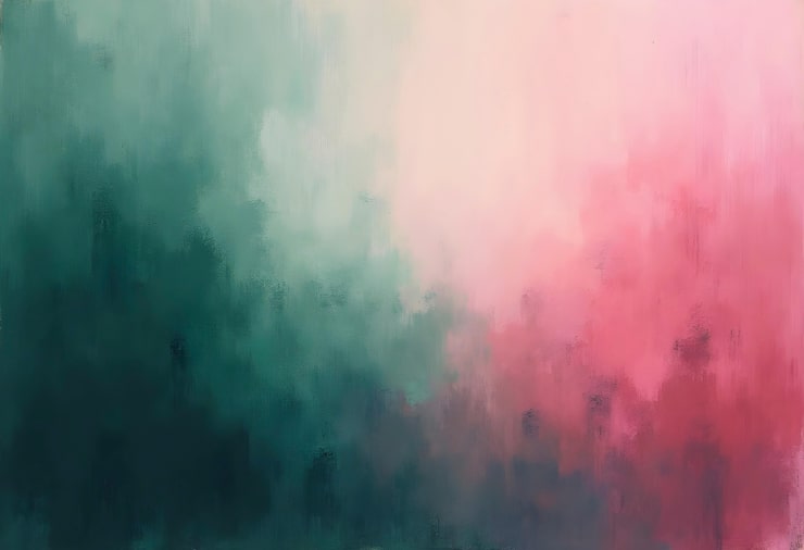Gradient painted texture illustration