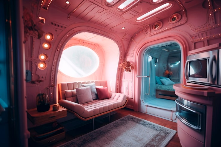 Life on another planet with fictional elements