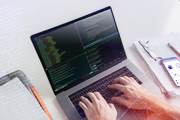 Бесплатный Фотография фон программирования с html