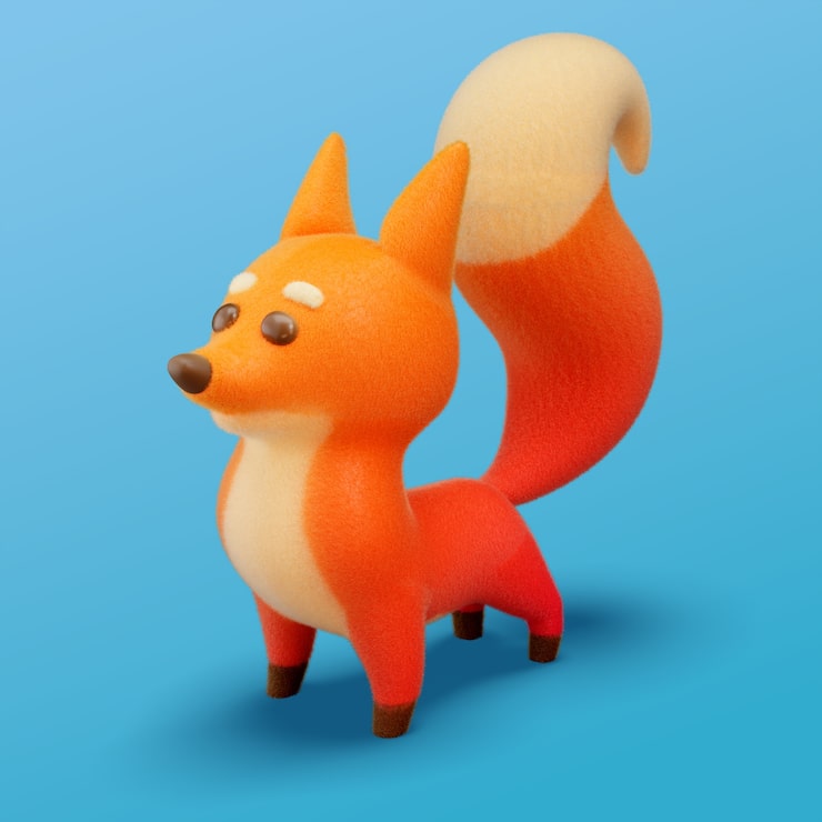 3d rendering of autumn icon