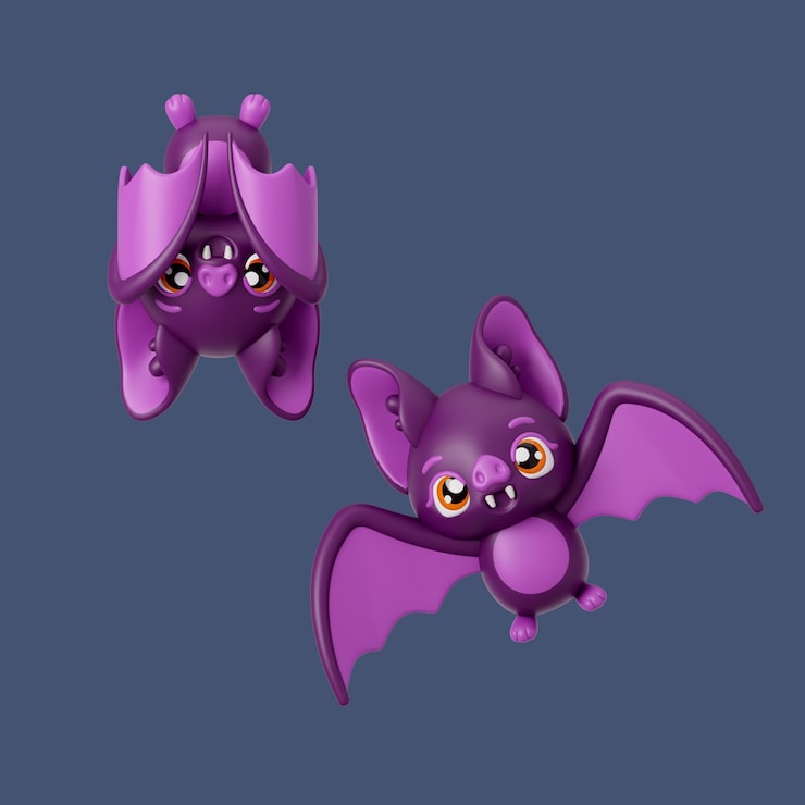 3d rendering of halloween icon design