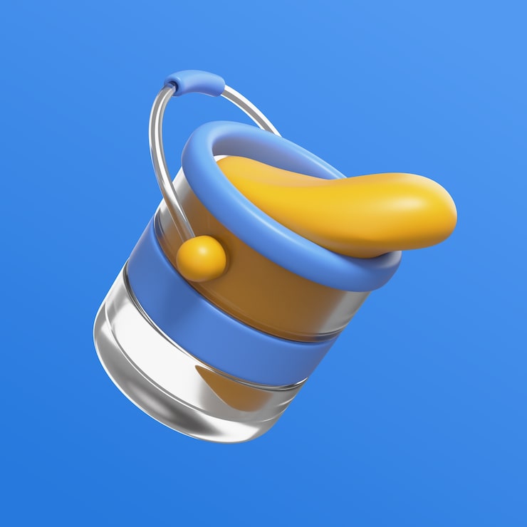 3d rendering of  interface tool icon