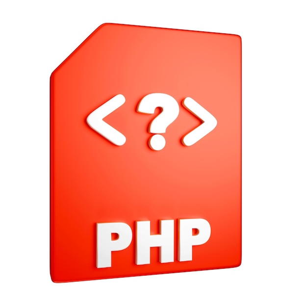 Бесплатный PSD иконка кода php