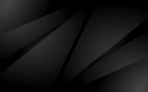 無料Vector 黒い背景の幾何学的なグラディエントデザイン