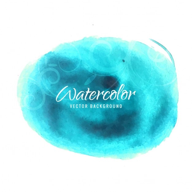 ฟรี Vector พื้นผิวคราบสีน้ำสีน้ำเงิน
