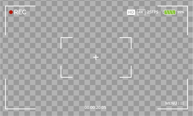 무료 Vector 아이콘이 있는 카메라 보기