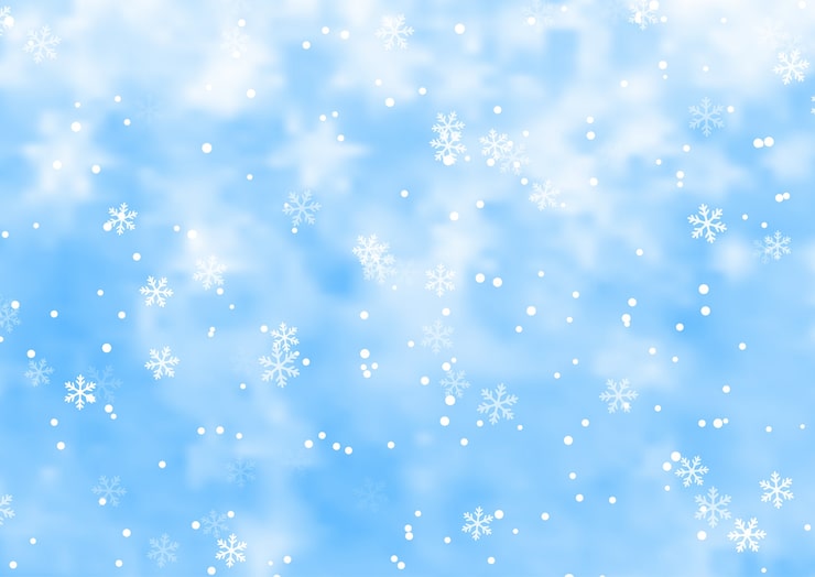 無料Vector 雪片のデザインが落ちるクリスマスの背景