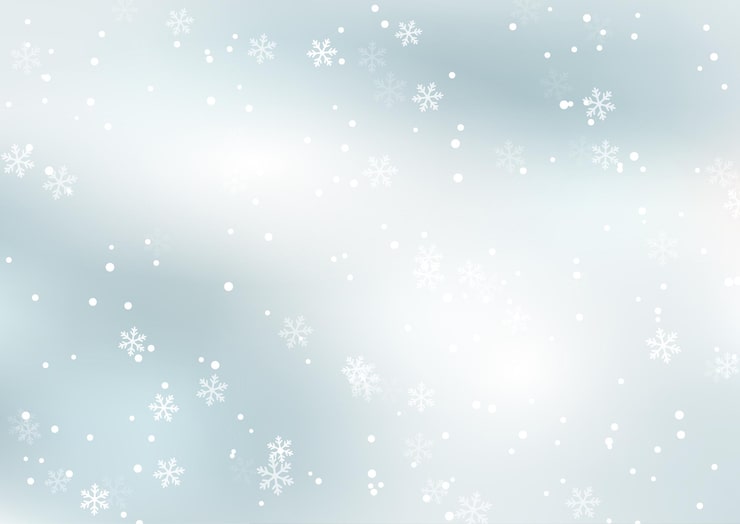 無料Vector 雪片のデザインが落ちるクリスマスの背景