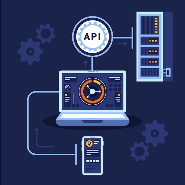 무료 Vector 평면 디자인 api 그림