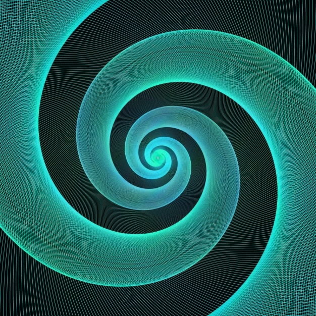 Бесплатный Вектор fractal дизайн фона