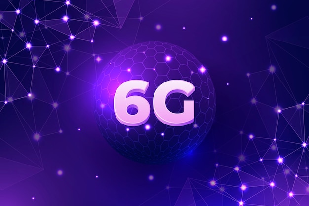무료 Vector 그라데이션 6g 배경
