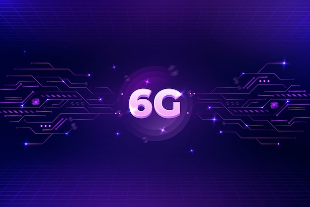 무료 Vector 그라데이션 6g 배경