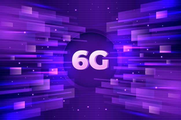 無料Vector 6gのグラデーションの背景