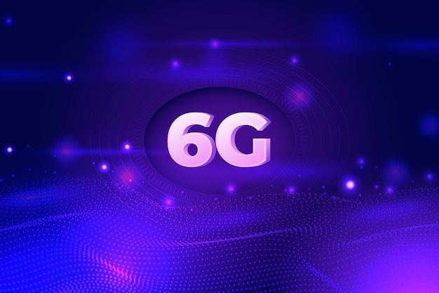 무료 Vector 그라데이션 6g 배경