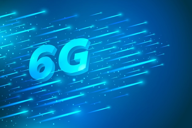 무료 Vector 그라데이션 6g 배경