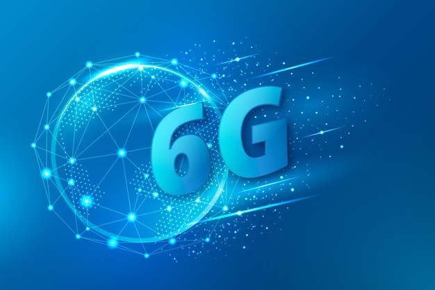 무료 Vector 그라데이션 6g 배경
