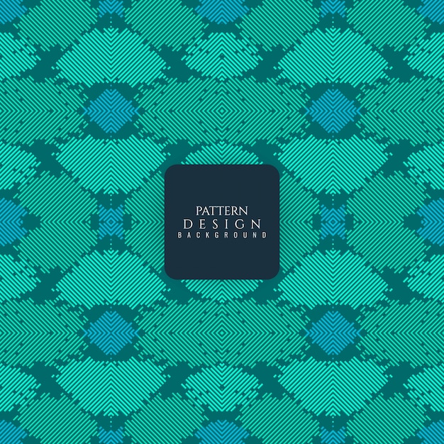 免费Vector 绿色抽象图案背景