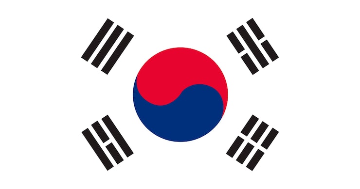 한국 국기의 그림