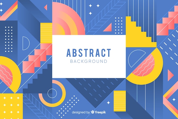 免費 Vector 孟菲斯摘要背景