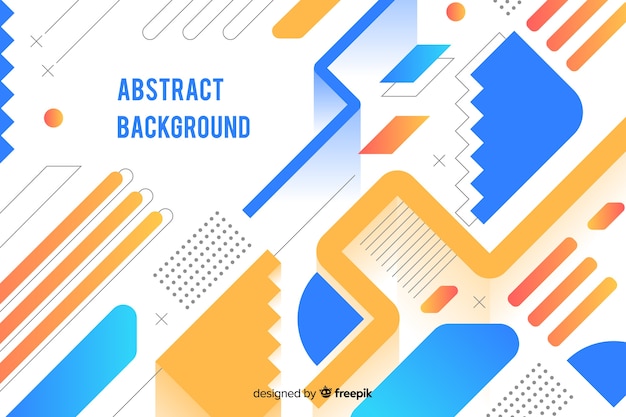 免費 Vector 孟菲斯摘要背景