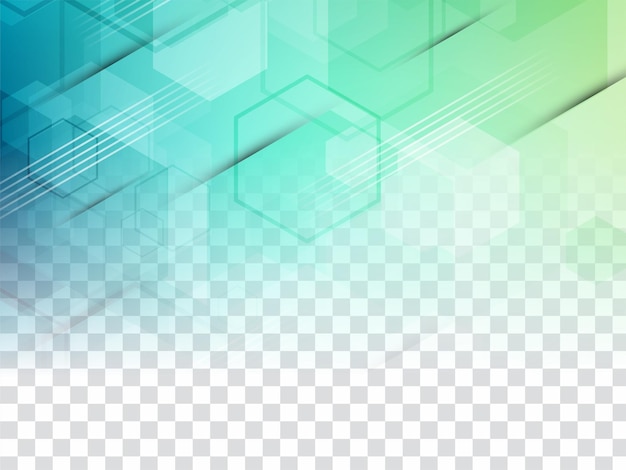 ฟรี Vector เวกเตอร์พื้นหลังโปร่งใสรูปทรงหกเหลี่ยมที่ทันสมัย