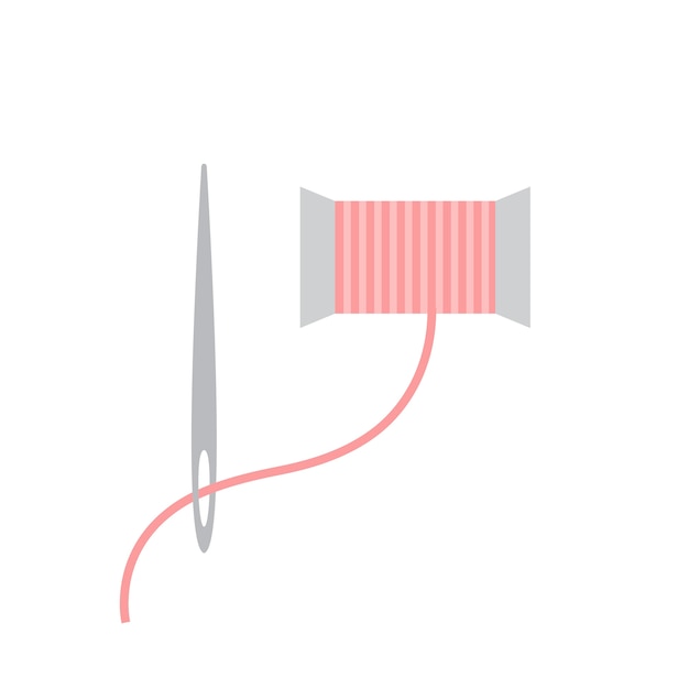 無料Vector 針と糸