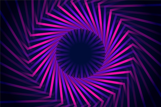 無料Vector サイケデリック・オプティカル・イリュージョン