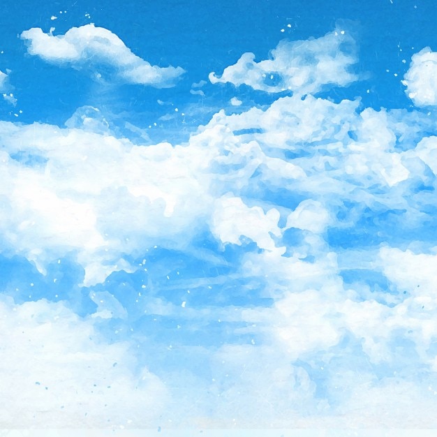 無料Vector 現実的な空の背景