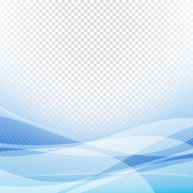 ฟรี Vector พื้นหลังเป็นคลื่น, โทนสีฟ้า