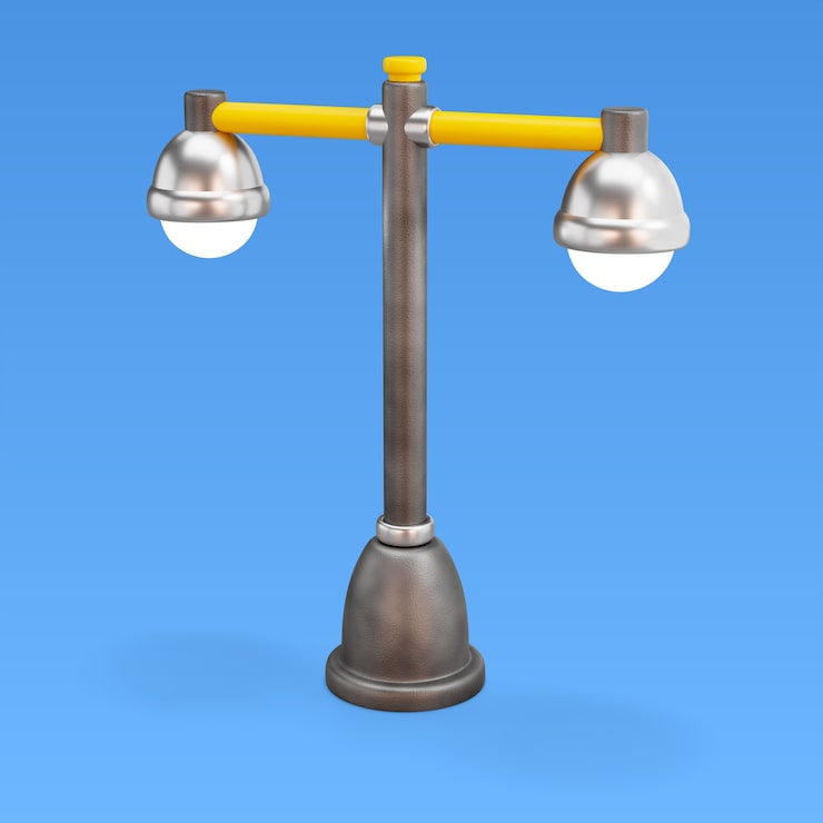 Kostenlose PSD 3d-rendering des stadtzeichen-symbols