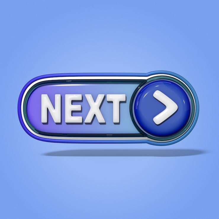 Kostenlose PSD button-icon 3d-rendering