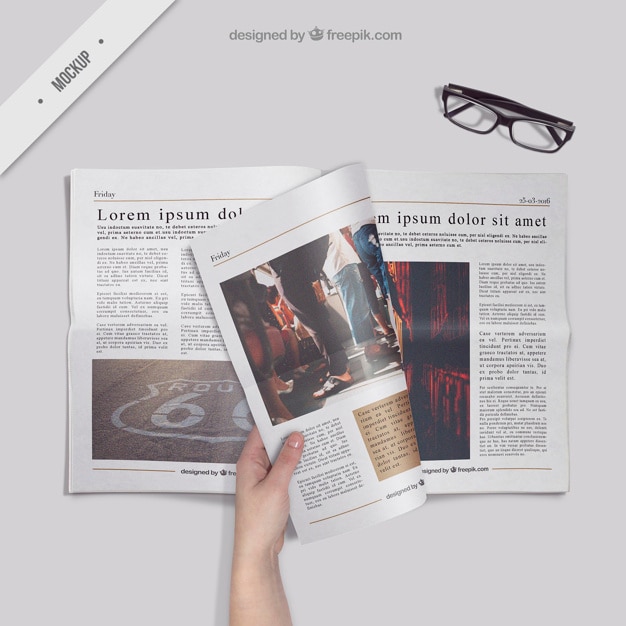 Kostenlose PSD die zeitung lesen
