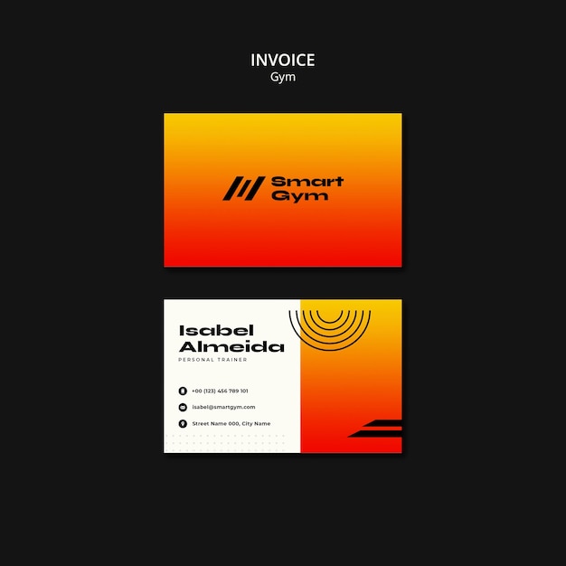 Kostenlose PSD gradienten-studio-template-design