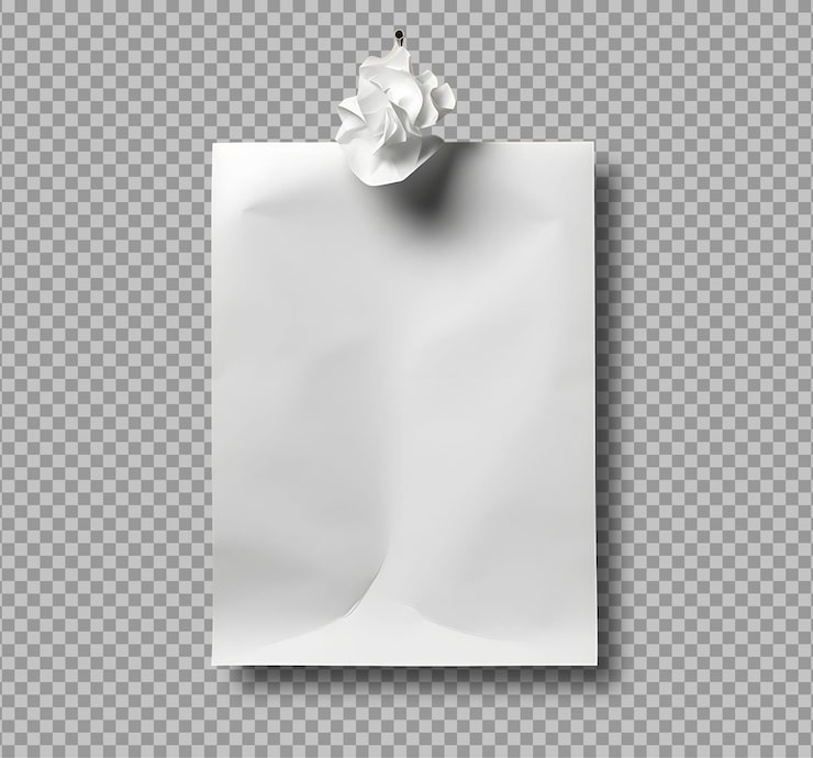 Kostenlose PSD leeres papier